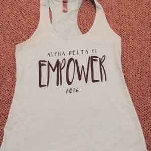 ADPi “Empower” tank